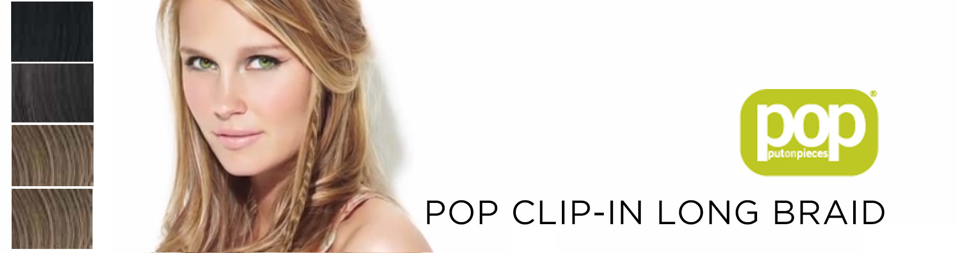 POP Clip-In Long Braid (© Great Lengths)