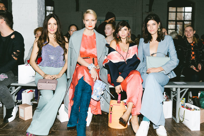 Johanna Lum, Franziska Knuppe, Anna Wolfers, Marie Nasemann - Front Row (© Paul Aidan Perry)