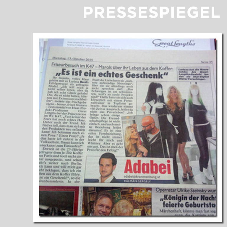 Kronen Zeitung Oktober 2015 (© KRONENZEITUNG)