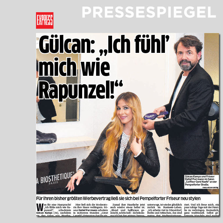 Ich fühle mich wie Rapunzel  (© EXPRESS Düsseldorf, 02.12.2016)