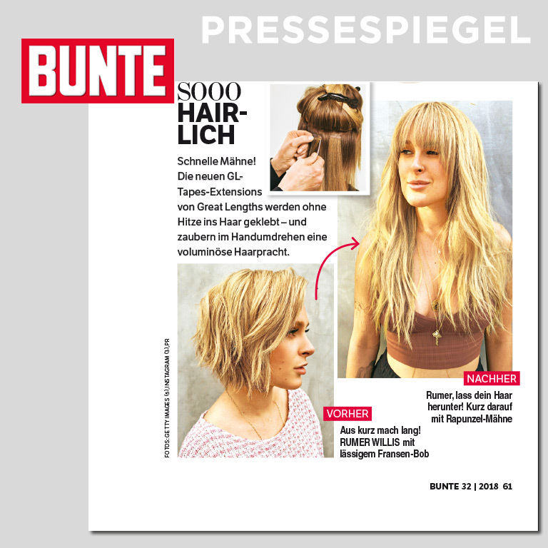 BUNTE, 32/2018, S. 61 (© BUNTE Ausgabe 32/2018)