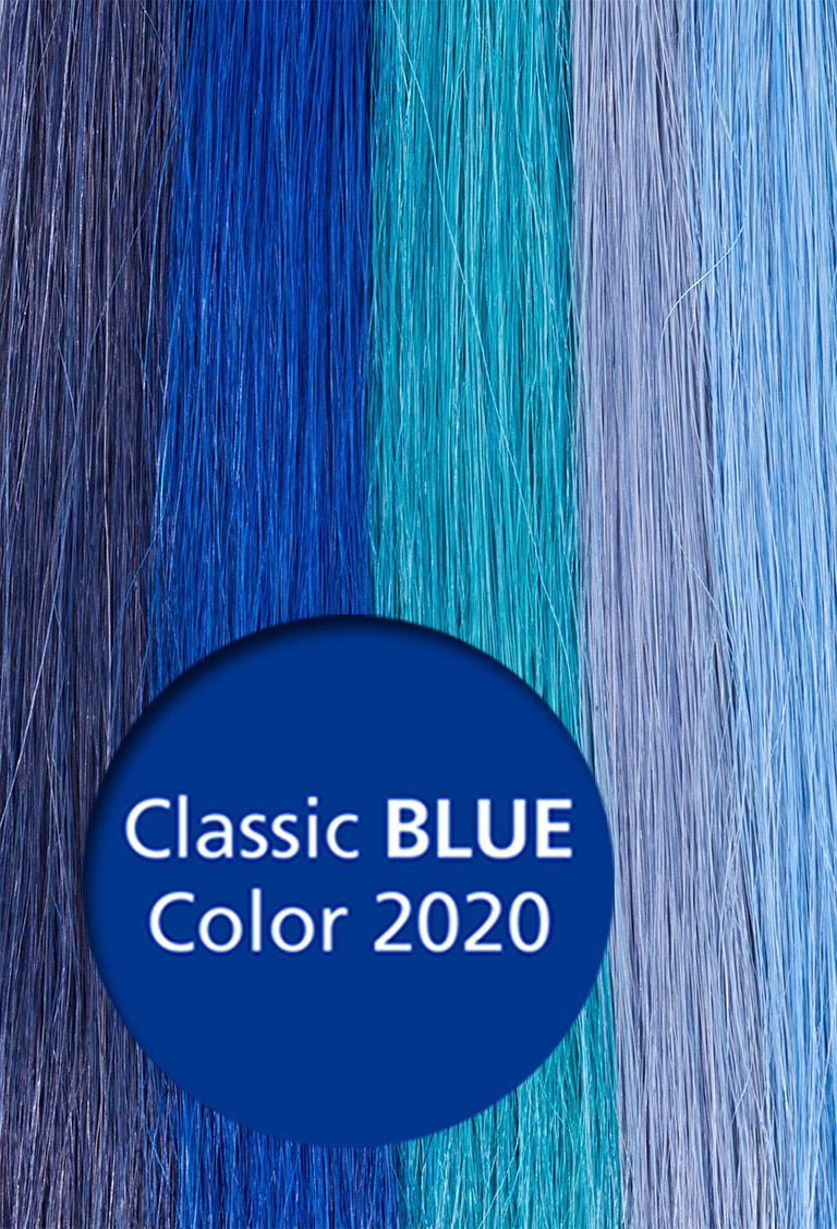 Classic Blue - Farbenvielfalt bei Great Lengths (© Great Lengths)