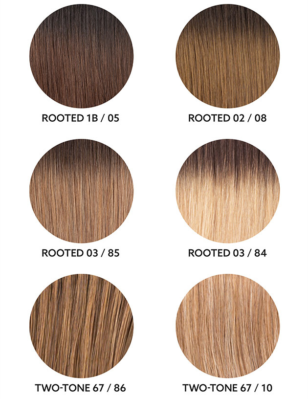 TIGER BLOND - Farben (© Great Lengths)