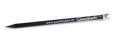 Great Lengths Bleistift mit Krone:  (© Great Lengths)