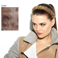 FAUX FUR HEADBAND Lynx