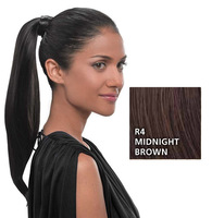 Simply Straight Pony, Midnight Brown:  (© HAIRUWEAR)