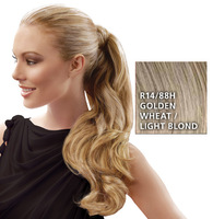 23 inch Wrap Around Pony, Golden Wheat (© HAIRUWEAR) 23 inch Wrap Around Pony, Golden Wheat: (© HAIRUWEAR)