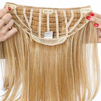 22" Clip in Straight, Rückseite:  (© Great Lengths)