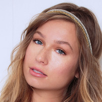 Bond Headband Gold oder Silver:  (© TASSEL)