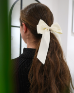 Haarschleife Cream