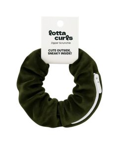 Zipper Scrunchie Olive